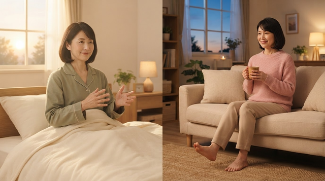 更年期の手足のしびれに悩んでいる40～50歳代女性